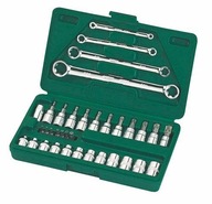 SATA TORX KEY SET 35el 3/8 POUZDRO