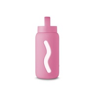 MUUKI motivačná fľaša na vodu 500ml FLAMINGO PINK