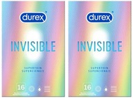 Durex Invisible super tenké kondómy 32 ks.