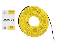 MAC-16W vykurovací kábel podlahového vykurovania, 74m