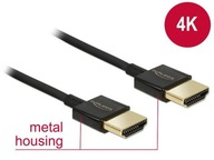HDMI-HDMI 4K 3D Ethernet kábel 1m