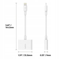 Belkin F8J212btWHT Apple Lightning - Jack 3,5 mm