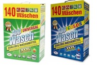 2x 10 kg prací prášok German App Wasch