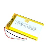 Nabíjateľná batéria 1300mAh 3,7V Li-Poly NTC JST