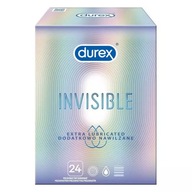 Durex Invisible Additional Moisturized 24 kusov