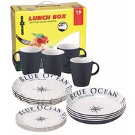 Brunner Lunch Box Blue Ocean Dinner Set