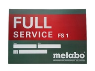 Kód METABO karty Full Service - Cenová skupina FS1