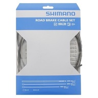 Sada čierneho lanka a panciera Shimano SLR Road pre cestné brzdy