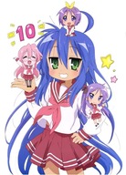 Plagát Anime Manga Lucky Star ls_023 A1+ (vlastné)