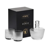 KROSNO Perfect Serve Scotland whisky set 3 kusy. karafa + 2 poháre