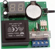 Programovateľný časovač napájania 230 V, DIY, AVT5509 B