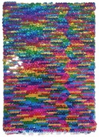 STNUX MULTICOLOR SEQUIN NOTEBOOK A5, 80 LISTOV L