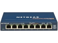 NETGEAR GS108GE 8xLAN prepínač