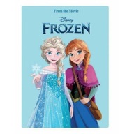 Deka fleece 100x140 Frozen Anna a Elsa modrý detský pléd