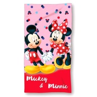 Plážová osuška DISNEY MIKI MOUSE MINNIE -140 cm x 70 cm + ZADARMO