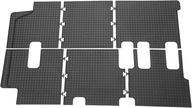 VW T5 CARAVELLE 2003-2015 Rohože 2. a 3. RADU