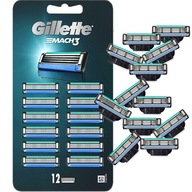 GILLETTE MACH3 BLADES VLOŽKY NOŽE 12 ks originál