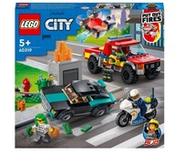 LEGO City Hasičská a policajná honička 60319