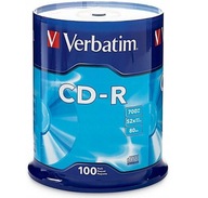 Verbatim CD-R 700 MB logo 100ks