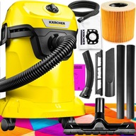 VÝKONNÝ BEZVRSKOVÝ PRIEMYSELNÝ VYSÁVAČ KARCHER WD 3 NOVÝ MODEL 1400 W XXXXXL