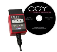 POLSKÝ VAG KKL 409.1 USB OBD2 pre VW SEAT SKODA