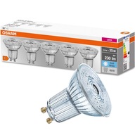 GU10 HALOGEN LED ziarovka 2,6W 35W 4000K OSRAM 5PAK