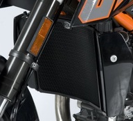 KRYT NA RADIÁTOR R&G KTM 690 DUKE 12/ ČIERNA