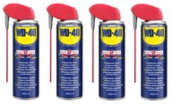 4x MULTIFUNKČNÝ WD-40 ODSTRAŇOVAČ HRDZE s rozprašovacím aplikátorom 250 ml