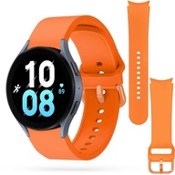 Silikónový remienok pre GALAXY WATCH 5 40/44mm, oranžový