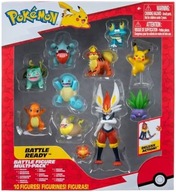 POKEMON Sada 10 figúrok Pikachu Charmander 10 BAL