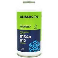 CHLADIVO KLIMATIZÁCIE AUTOMOBIL CLIMAPRO R134a R12 NÁDOBKA 170g UV PLYN