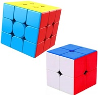 2X2 3X3 SADA VZDELÁVACÍCH KOCK + RUBIKOV ZÁKLAD