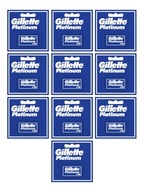 GILLETTE Platinum Žiletka 10x5ks=50ks na holenie