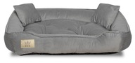 PESELKA PESELKA POSTEL POHOVKA PERO MAT GREY VELUR 75x65 M CM