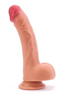 DILDO UMELÝ PENIS S PRÍSAVKOU SILIKÓNOVÁ 20,3 cm