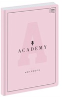 Brulion A4 96k mriežka 90g Academy Pastel Interprint