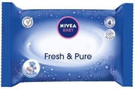 Nivea Baby Fresh Pure vlhčené obrúsky 63 ks