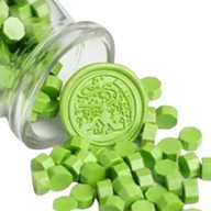 Pečatný vosk Fruit Green 20g/65ks D20