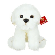 BICHON MALTÉZOVÝ PLYŠOVÝ PES MASKOT 30CM