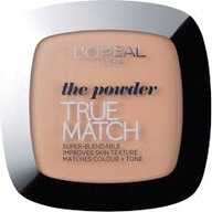 Kompaktný púder Loreal true match w3 zlatá béžová