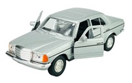 WELLY MERCEDES-BENZ E TRIEDA W123 STRIEBORNÁ 1:34 NOVINKA