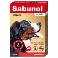 Sabunol GPI Obojok pre psa červený 75cm