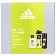 ADIDAS PURE GAME MEN SET A/S 100ml + SPREJ 150ml + GEL 250ml