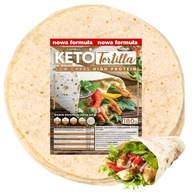 WRAP KETO Proteínová Proteínová tortilla bez cukru - Low Carb 4 ks KETOSE