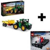 LEGO TECHNIC TRACTOR JOHN DEERE 9620R 42136 + LEGO 42148 DARČEKOVÝ SET