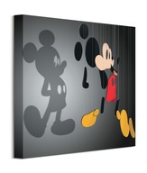 Mickey Mouse Shadow Puppet Obraz na plátne 40x40 cm