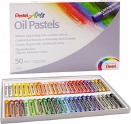 OLEJOVÉ PASTELY pastelky 50 farieb PENTEL SET