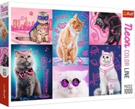 PUZZLE NEON SUPER CATS CATS 1000 KS. 10581