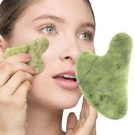 GUA SHA KAMEŇOVÝ JADE MASÁŽER GREEN JADE