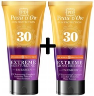 Sada opaľovacích krémov Peau dOr spf 30 1+1